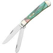 Case 9254CS Trapper Coral Sea Pocket Knives With Corelon Handle