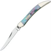 Case 910096CS Small Toothpick Coral Sea Folding Pocket Knife with Coral Sea Corelon Handle