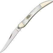Case 910096WP Toothpick Folding Pocket Knife with White Pearl Corelon Handle