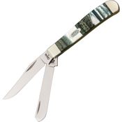 Case 9207CL Mini Trapper Folding Pocket Knife with Cloud Land Corelon Handle