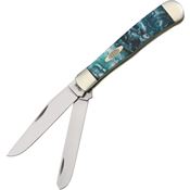 Case 9254CL Trapper Folding Pocket Knife with Cloud Land Corelon Handle