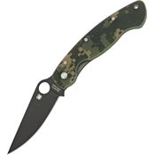 Spyderco 36GPCMOBK Military Model Linerlock Folding Pocket Knife