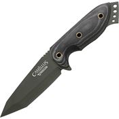 Camillus 18509 Fixed Stainless Blade Knife with Ergonomic Micarta Handles