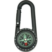 Explorer Compass 16 Carabiner Compass with Black Composition Casing