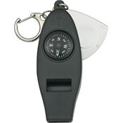 Explorer Compass 24 Emergency Whistle with Black Composition Construction