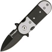 Magnum M01SC148N Black Lightning Folder Linerlock Pocket Knife