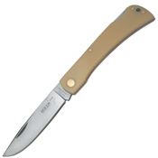 Boker Plus 01BO020 Lockback Folding Pocket Knife with Yellow Synthetic Handle