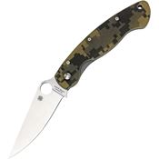 Spyderco 36GPCMO Military Model Linerlock Folding Pocket Knife