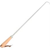 Pig Tail Food Flippers 1 Large Food Flipper with Wood Handle