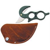 Wyoming 1 Brown leather belt sheath Fixed Blade Knife