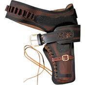 Denix 01L Single Right Draw Holster for Large Waist (40"-44")