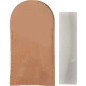 AC 88 Translucent Sharpening Stone with Leather Slip Pouch