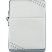 Zippo 19995 Brushed Chrome 1935 Replica with Slashes