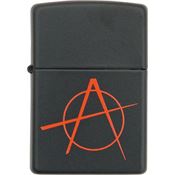 Zippo 20842 Anarchy Black with Matte Finish