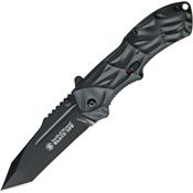 Smith & Wesson BLOP3T Black Ops Assisted Opening Tanto Point Linerlock Folding Pocket Knife