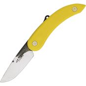 Svord Peasant 136 Peasant Folding Pocket Knife with Yellow Polypropylene Handle