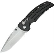 Hogue 34170 Medium Tactical Drop Point with Black Matte Finish Aluminum Handle