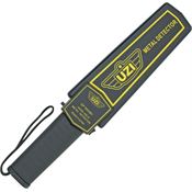 Uzi HHSC2 Hand Held Metal Detector Wand Black rubberized sure-grip Handle