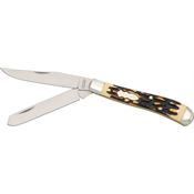Schrade 285UH Pro Trapper Folding Pocket Knife with Delrin Handle