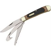 Schrade 69OT Old Timer Trapper Folding Pocket Knife with Delrin Handle