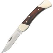 Schrade LB3 Uncle Henry Stainless Clip Blade Lockback Folding Pocket Knife with Wood Handles