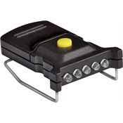 Cyclops 07791 Micro Mini LED Hat Clip Light Black Housing