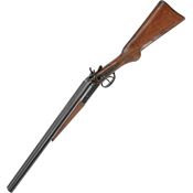 Denix 1115 Double Barrel Coach Shotgun with Antique Black Finish