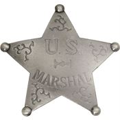 Badges of the Old West 3016 U.S. Marshal Badge