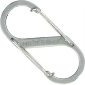 Nite-Ize NISB2-03-11 Stainless Size 1.95" x 0.85" x 0.24" Dual Carabiner Stainless Steel