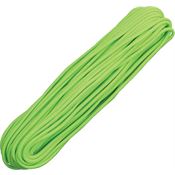 Parachute Cords 009H Neon Green 100 ft. Length Parachute Survival Nylon Cord