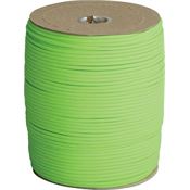 Parachute Cords 009S Neon Green 1,000 ft. Length Parachute Survival Nylon Cord