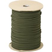 Parachute Cords 102S OD Green Nylon Construction 1,000 ft. Length Parachute Cord