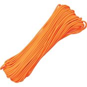 Parachute Cords 105H Neon Orange Nylon Construction 100 ft. Length Parachute Cord