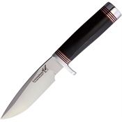 Blackjack 125BM Classic Model 125 Fixed Blade Knife with Black Canvas Micarta Handle