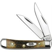 Case 5968 Tiny Trapper Folding Pocket Knife with Stag Handle