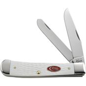 Case 60182 Trapper Sparxx Series Folding Pocket Knife with Jigged Handle