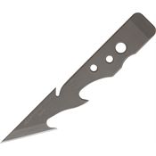 TOPS HAKET02AA Alligator Alley Fixed Carbon Steel Blade Knife with Finger Grooved Handle