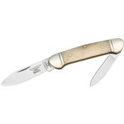 Rough Rider 045 Canoe Folding Pocket Knife with Bone Handle