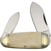 Rough Rider 139 Baby Sunfish Folding Pocket Knife with White Bone Handle