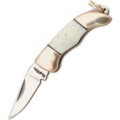 Rough Rider 166 Miniature Folder Folding Pocket Knife with White Bone Handle