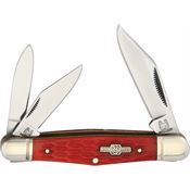 Rough Rider 282 Whittler Folding Pocket Knife with Red Bone Handle
