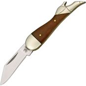 Rough Rider 936 Mini Leg Folding Pocket Knife with Tobacco Bone Handle