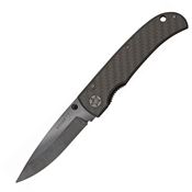 Boker 01BO036 Anti-Grav Framelock Knife with Lightweight Black Carbon Fiber Handle