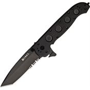 CRKT 14ZLEK M16-14 Law Enforcement Part Serrated Tanto Point Linerlock Folding Pocket Knife