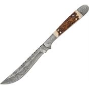 Damascus 1024 Navaja Hunter Fixed Blade Knife