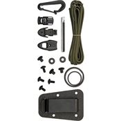 ESEE IZKIT Izula Kit Parts with Survival Information Card