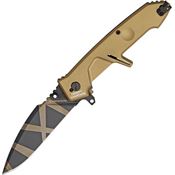 Extrema Ratio 133MF2DW MF2 Desert Warfare Drop Point Linerlock Folding Pocket Knife