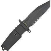 Extrema Ratio 150FCT Fulcrum C Fixed Tanto Blade Knife with Black Forprene Handle