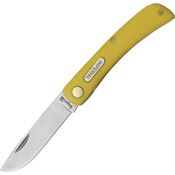 Imperial Schrade 22Y Sodbuster Folding Pocket Knife with Yellow Composition Handle