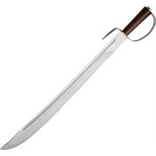 Pakistan 1122 Cutlass with Round Design Brown Wood Handle